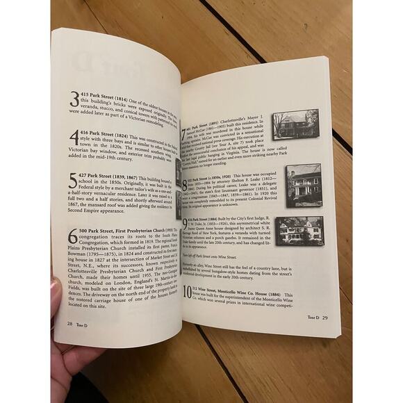 2002 Historic Charlottesville Tour Book. Virginia. Historical Society. paperback - Picture 3 of 5